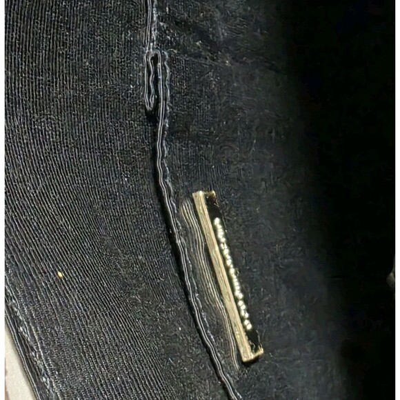 BCBG Maxazria Vegan Faux Leather Envelope Bag 11X8 Multicolor - Picture 4 of 5